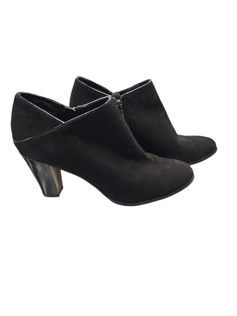 Suede Ankle Booties