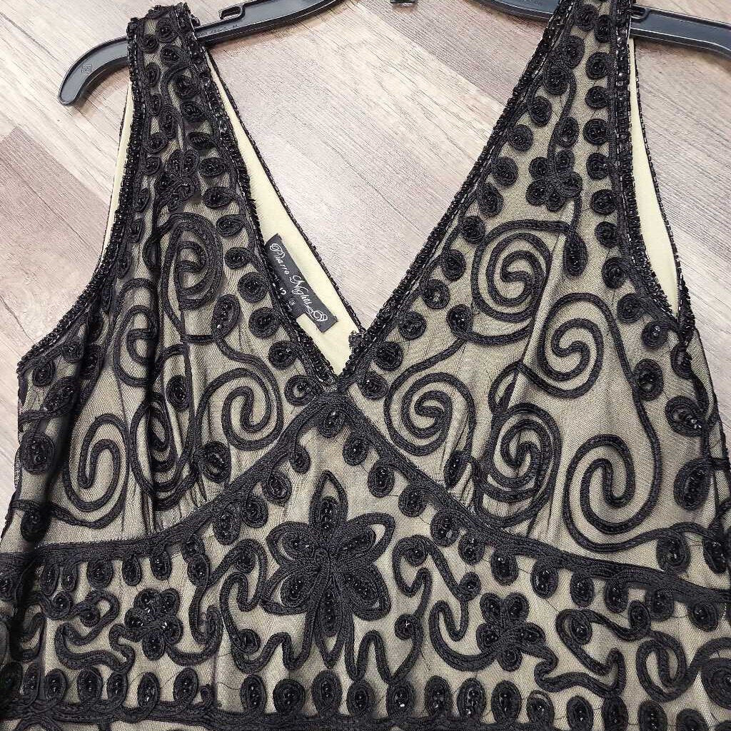 Pisarro Nights Embroidered Dress