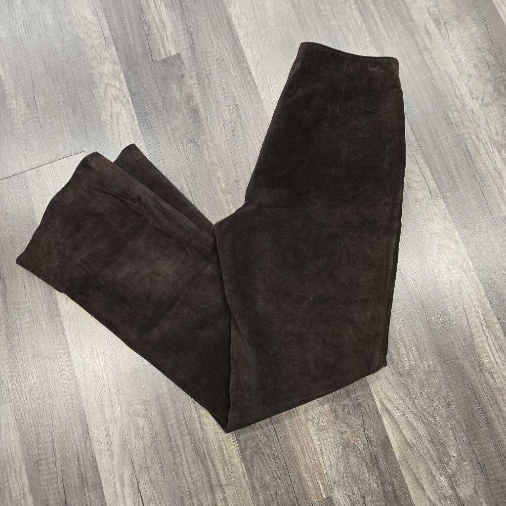 Suede Leather Danier Pants