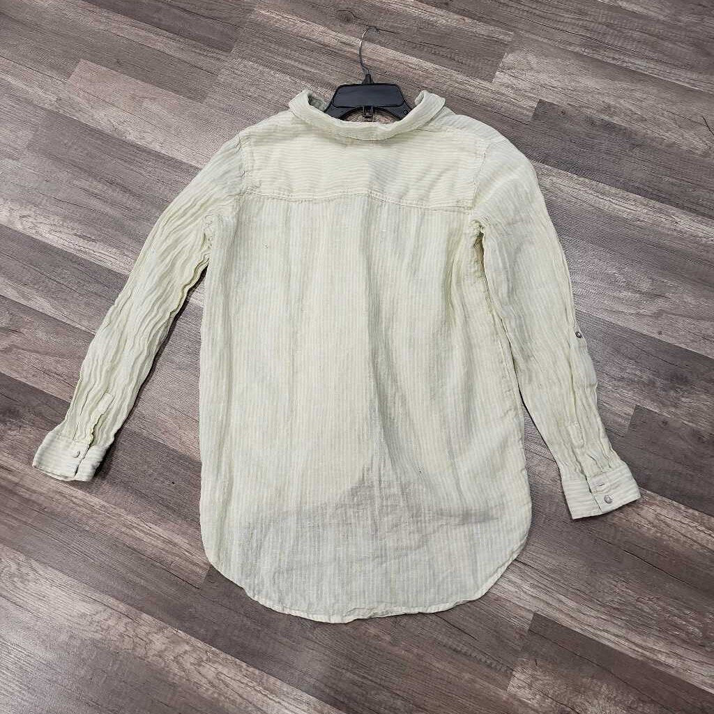 Sigrid Olsen LS BU Linen Top