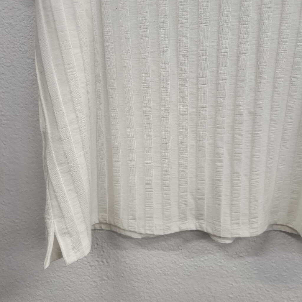 Eileen Fisher Vertical Stripe SS Top