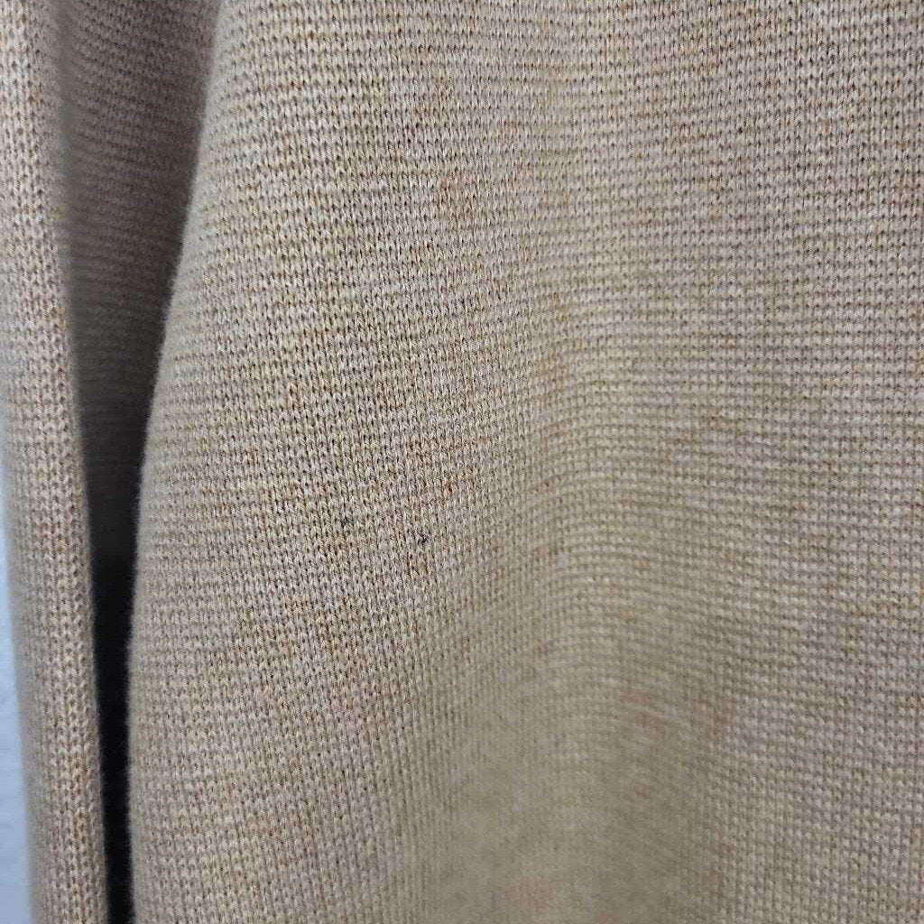Lands End 100% Cotton Open Cardigan