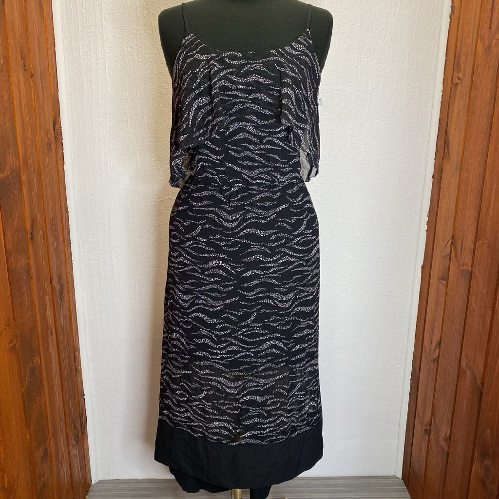Sheer Tiered Maxi Dress