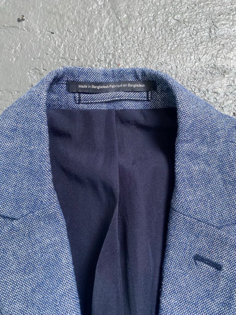 Slim Fit Blazer with Elbow Patch