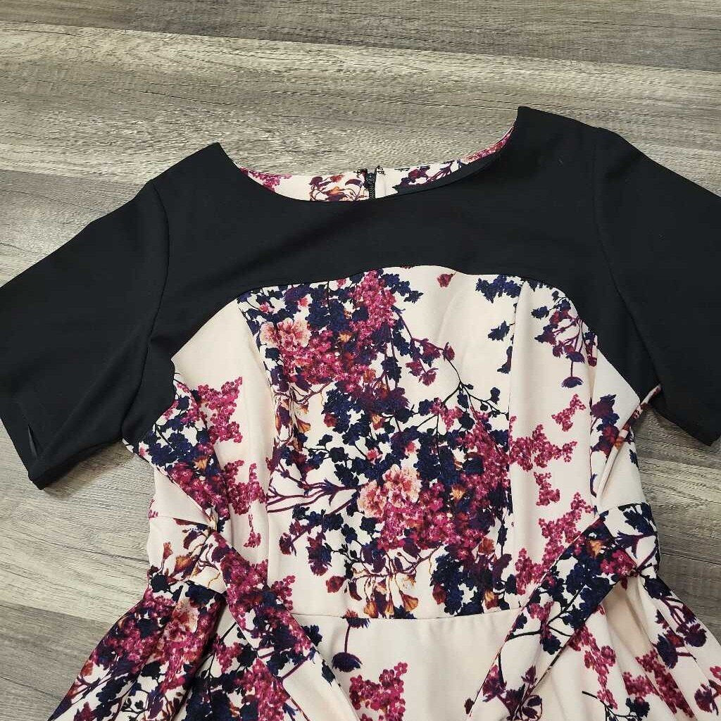Lane Bryant Floral SS Dress