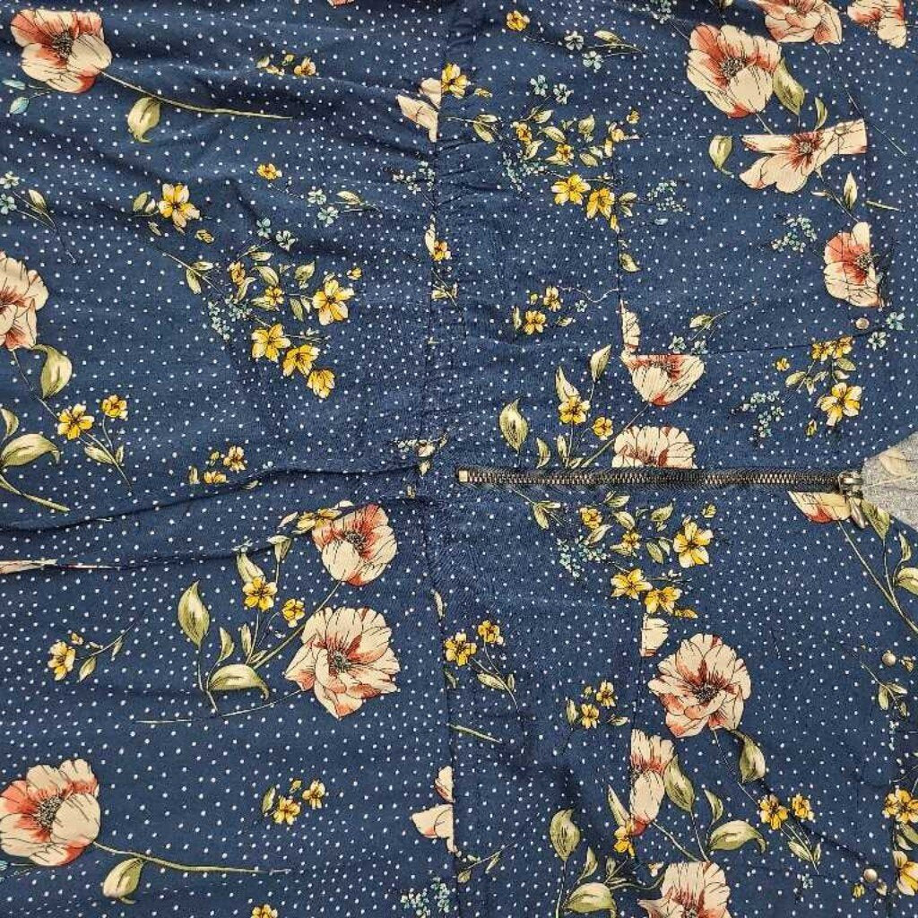 Torrid 3/4 Slv Floral Print Dress