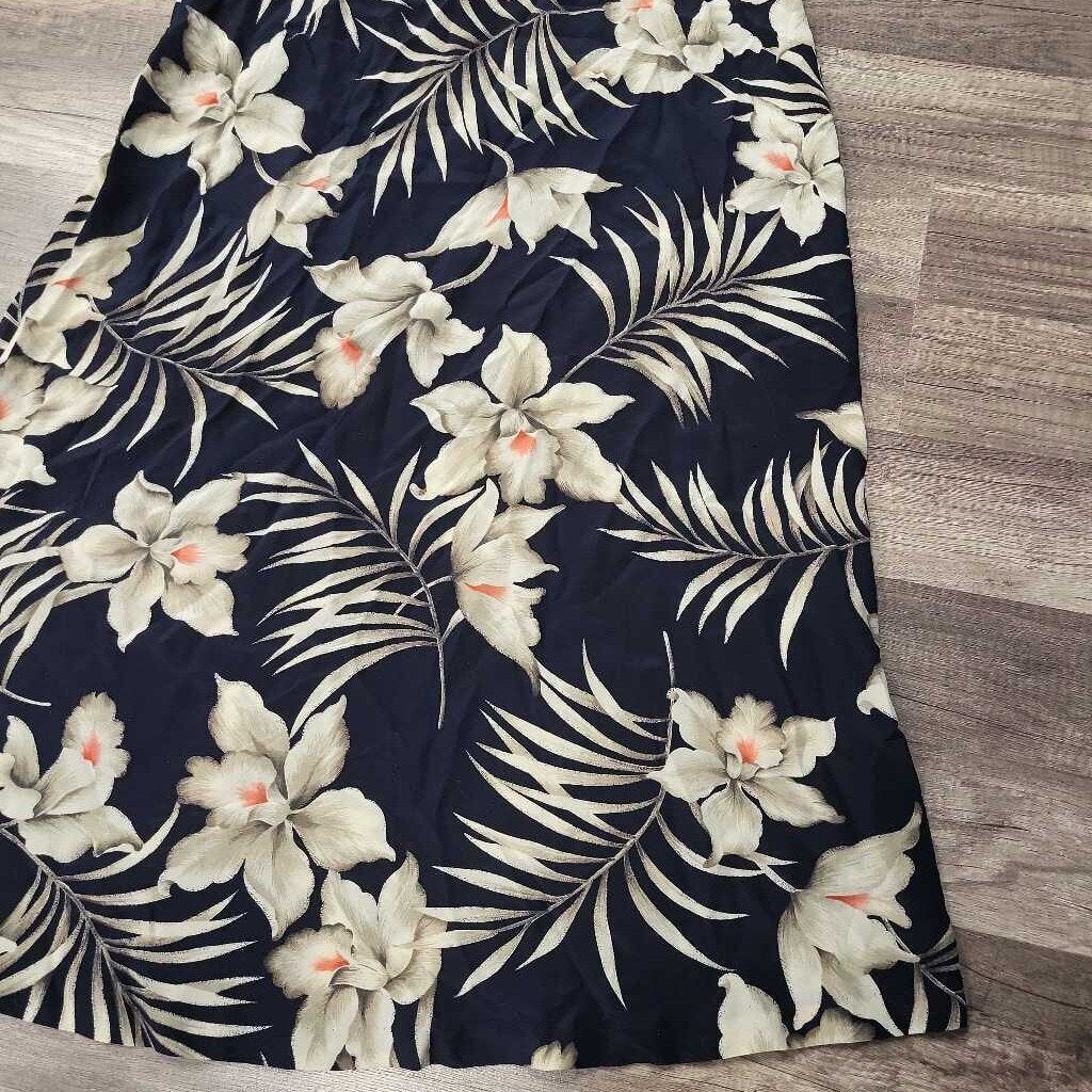 Jones NY Silk Maxi Skirt