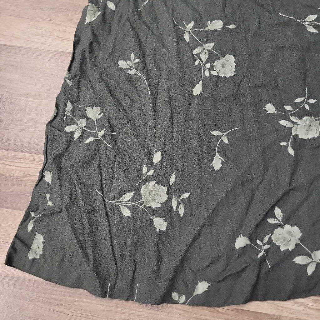 Jones NY Floral Print Maxi Skirt