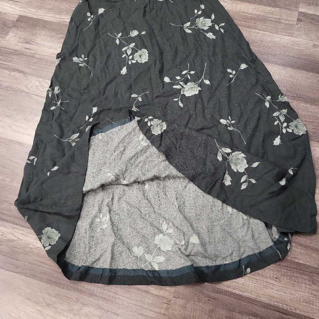 Jones NY Floral Print Maxi Skirt