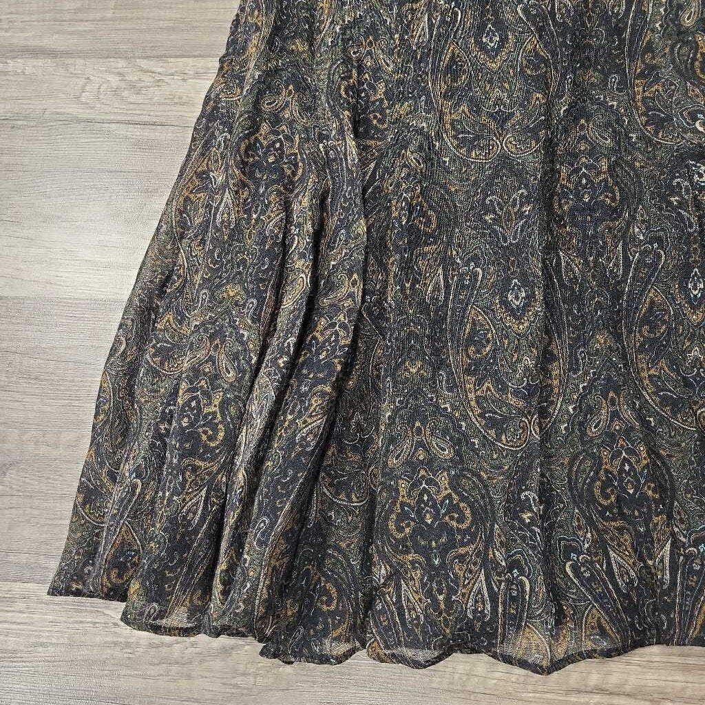 Jones NY Wool Blend Midi Skirt