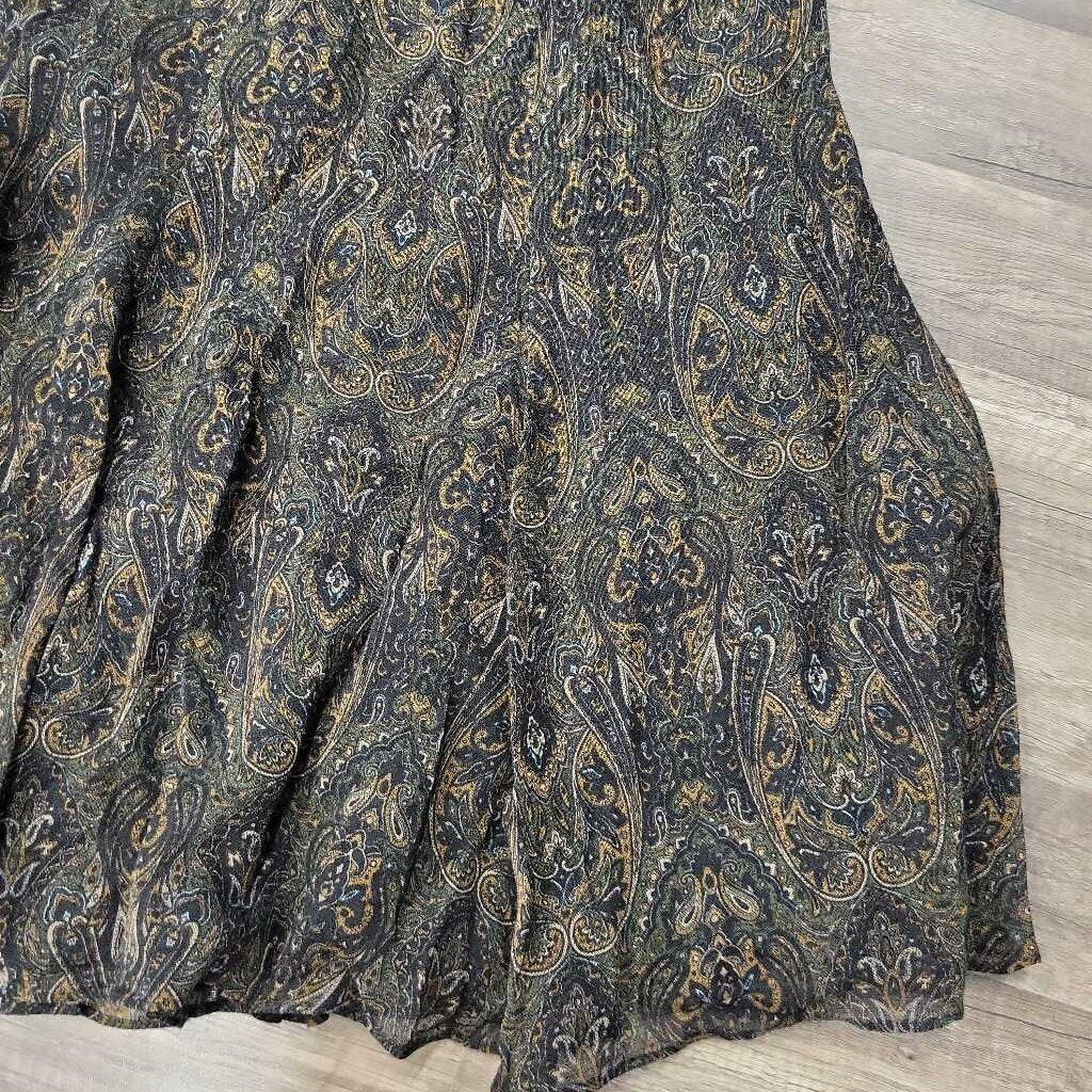 Jones NY Wool Blend Midi Skirt