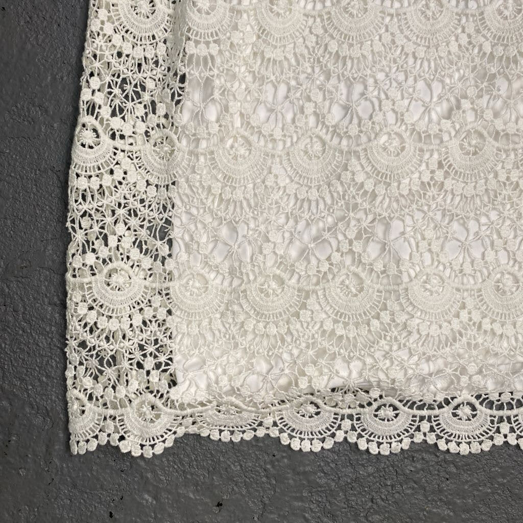 Crochet Overlay Dress