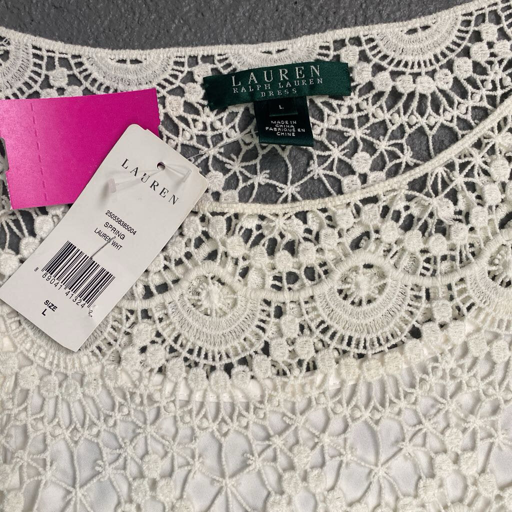 Crochet Overlay Dress