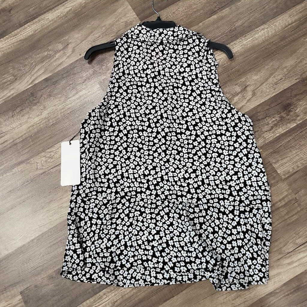 Cabi Floral Print SL Top