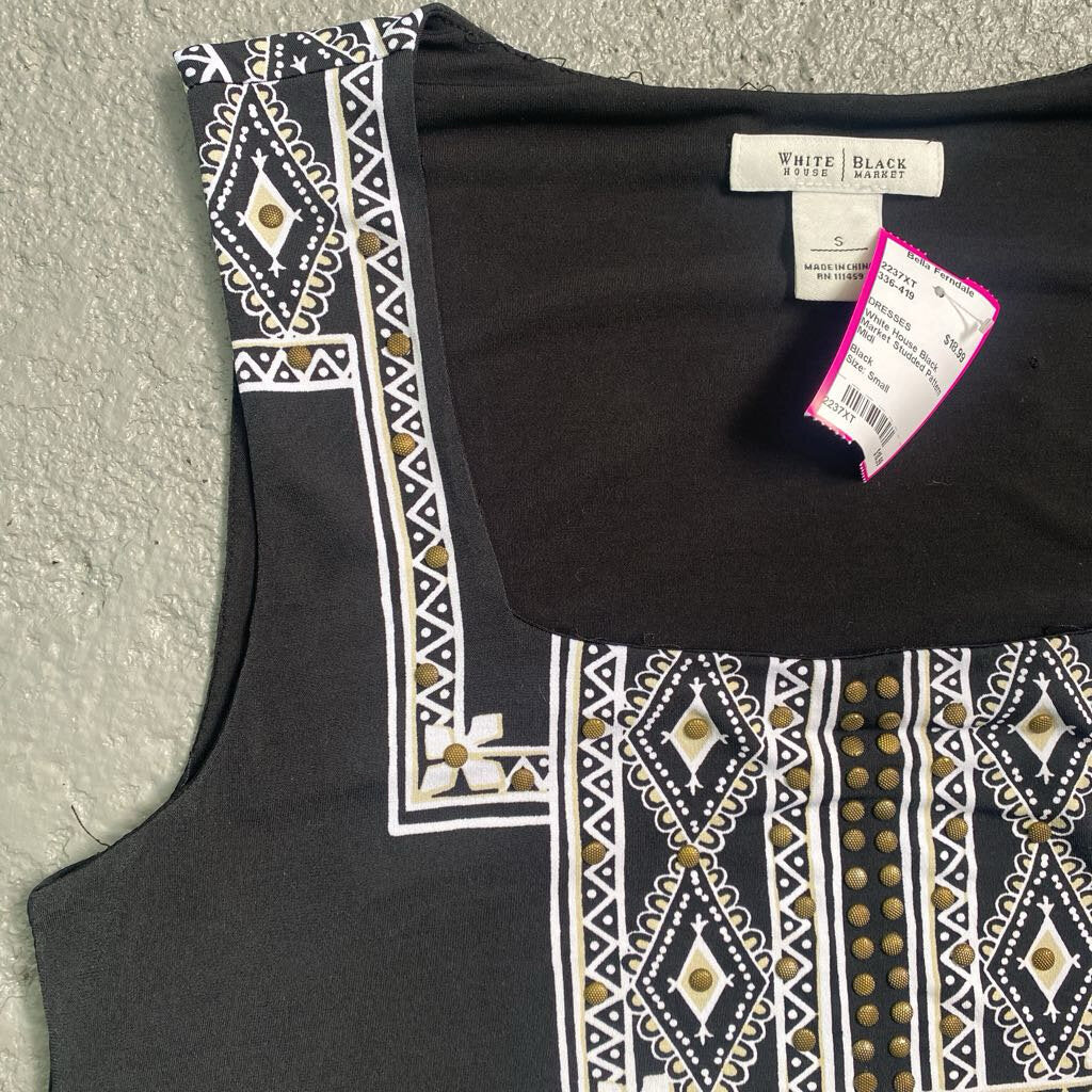 Studded Pattern Midi