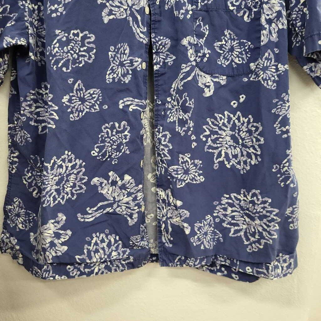 Eddie Bauer Floral Print SS BU