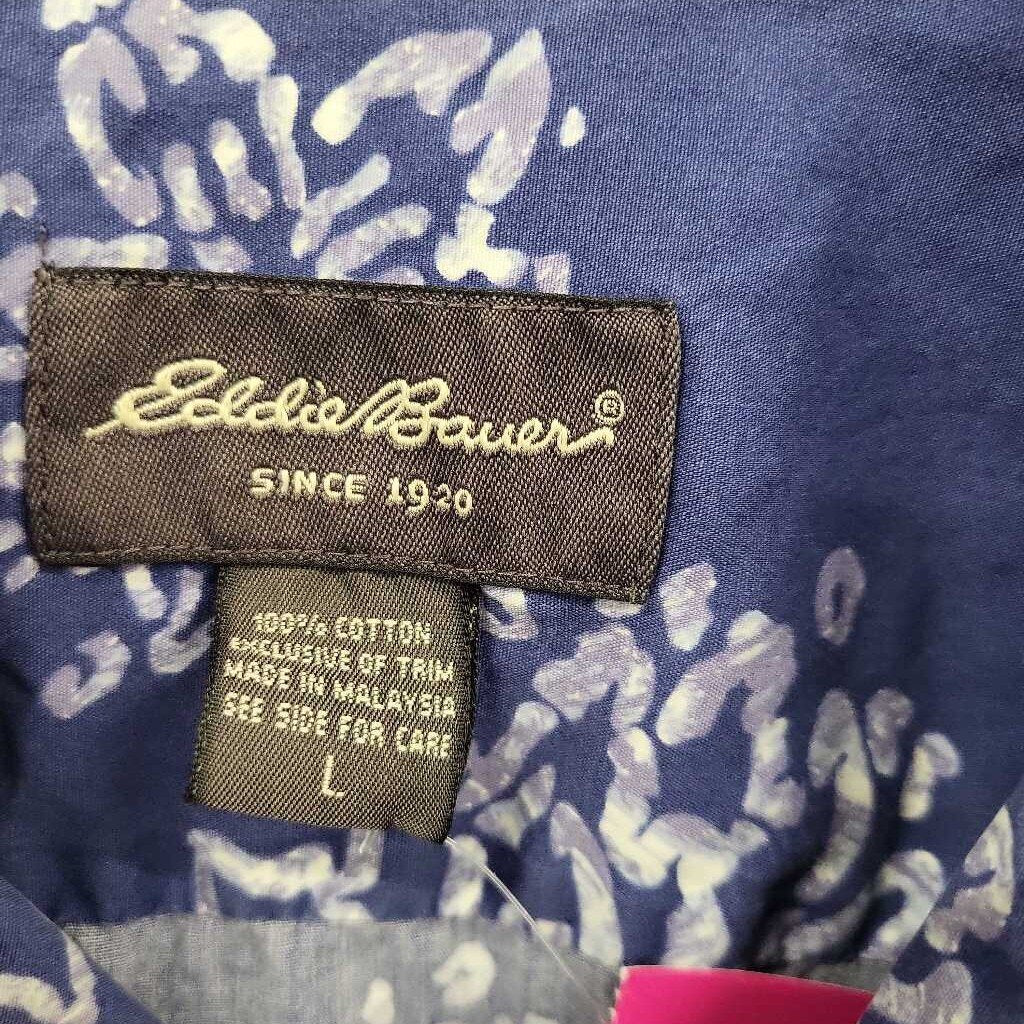 Eddie Bauer Floral Print SS BU