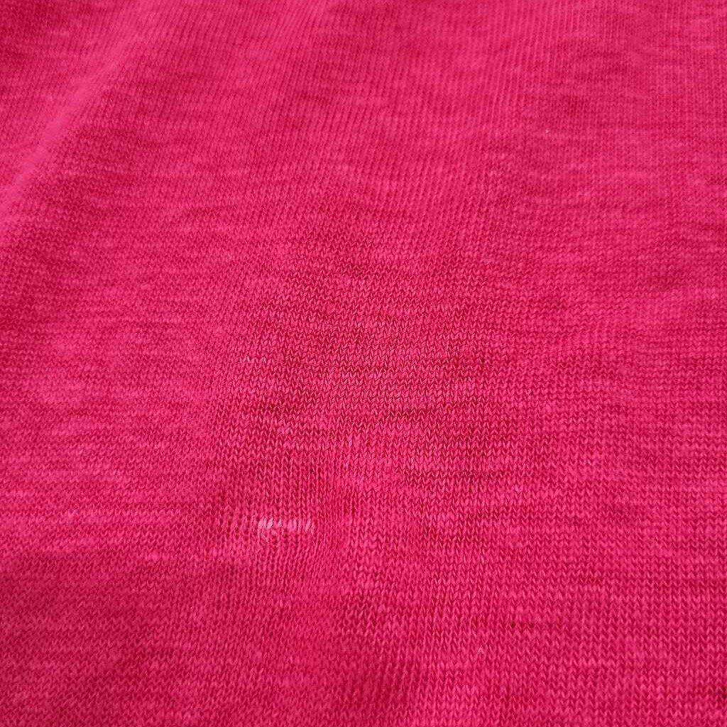 Tahari 100% Linen SS V-Neck Tee