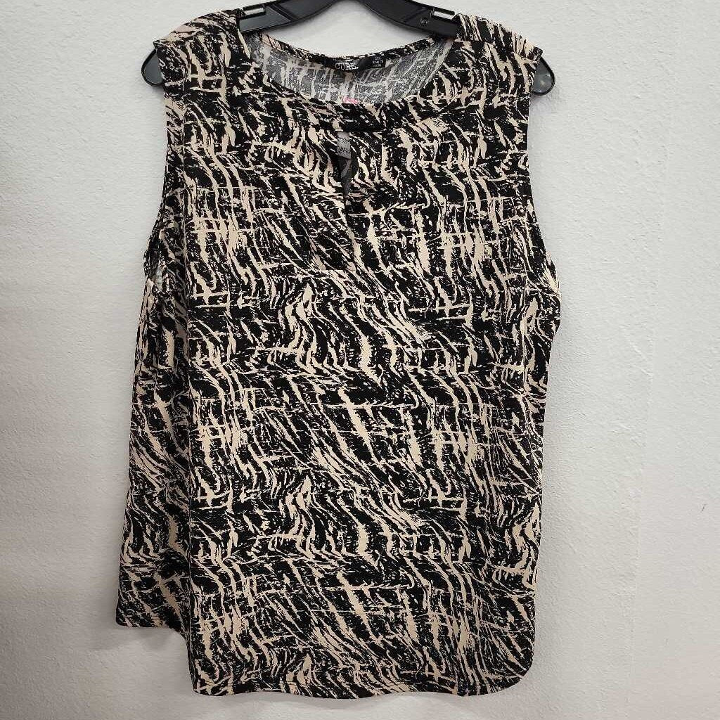 Cure Pattern Print SL Top