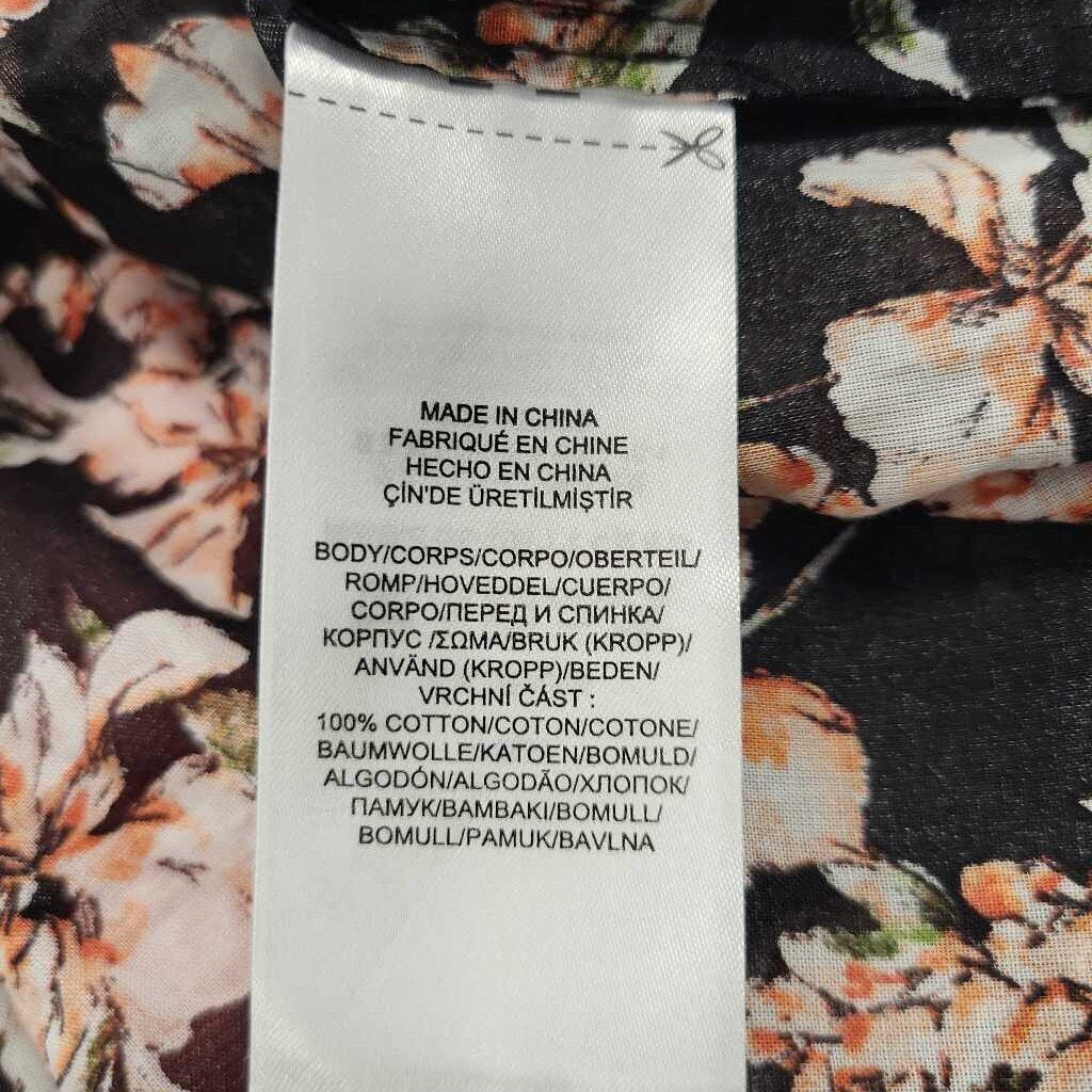 Lauren Ralph Lauren Floral Print Cotton LS BU