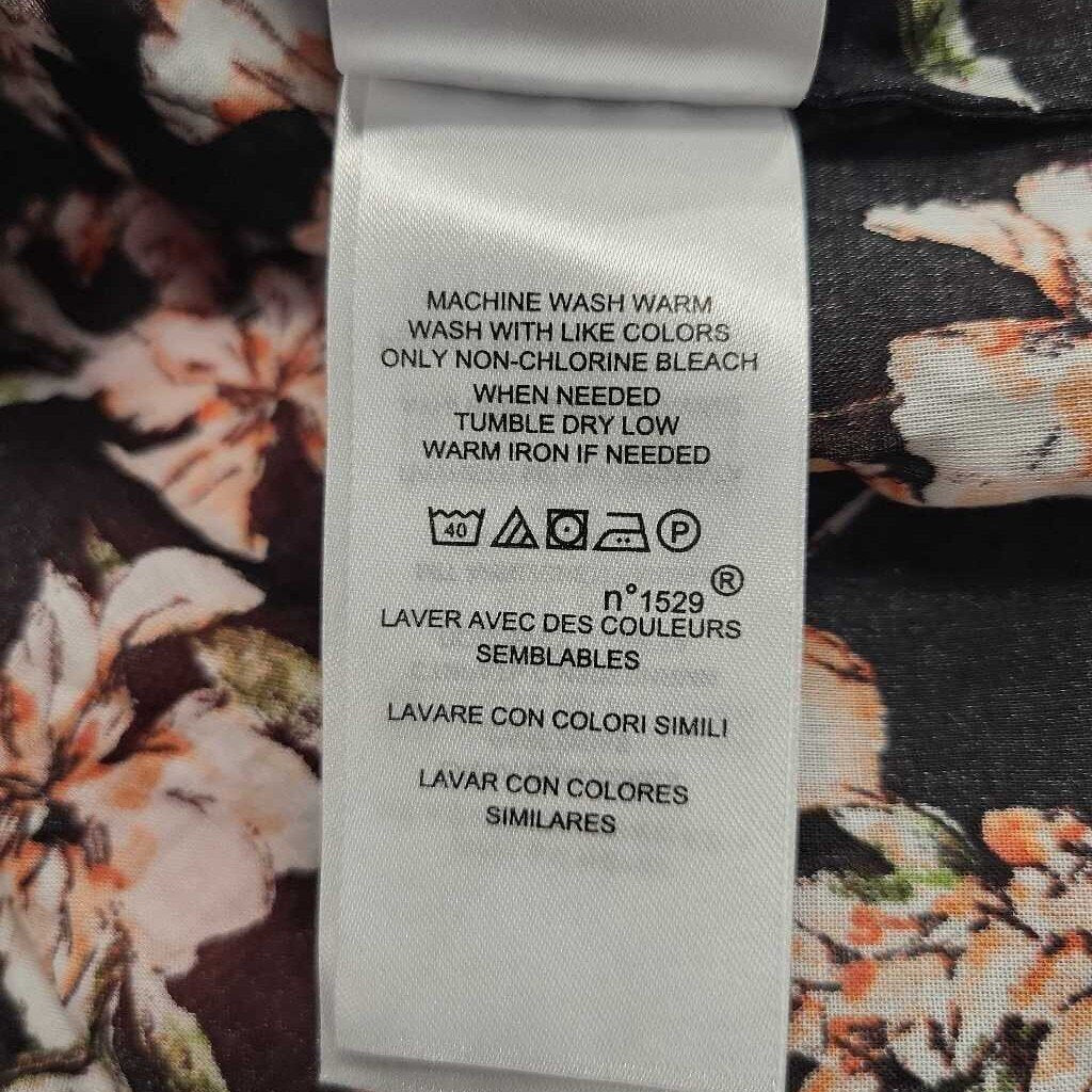 Lauren Ralph Lauren Floral Print Cotton LS BU