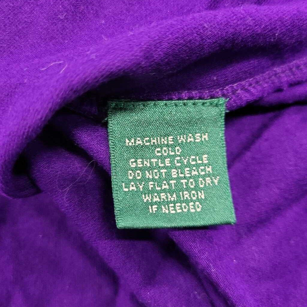 Lauren Ralph Lauren Cross Wrap LS Top