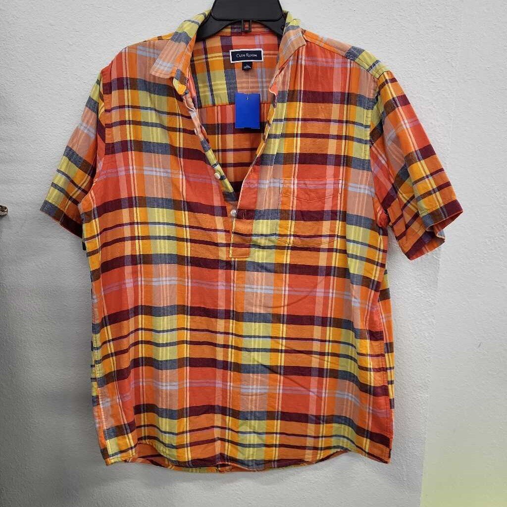 Club Room Plaid SS BU