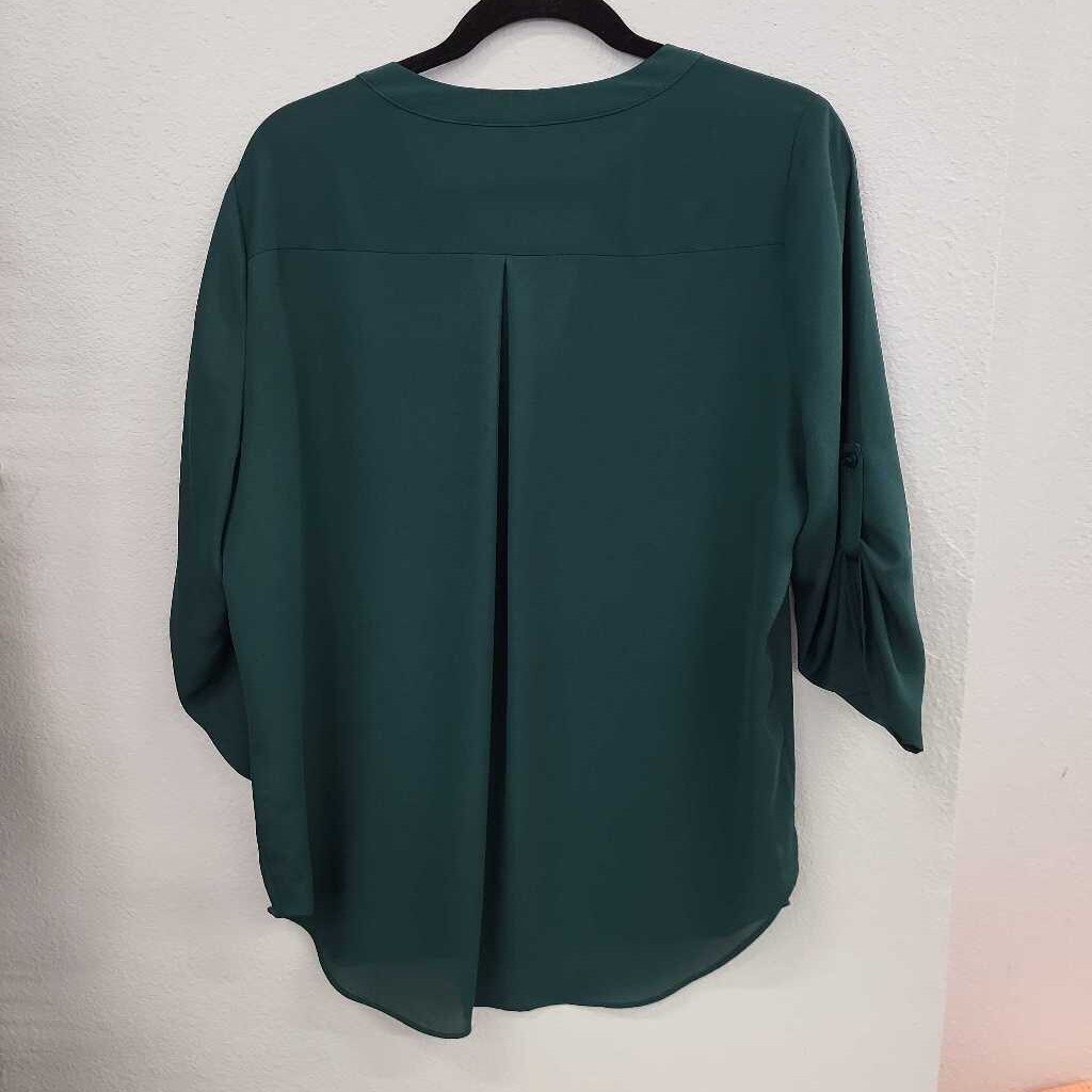 Chaus LS Sheer Top