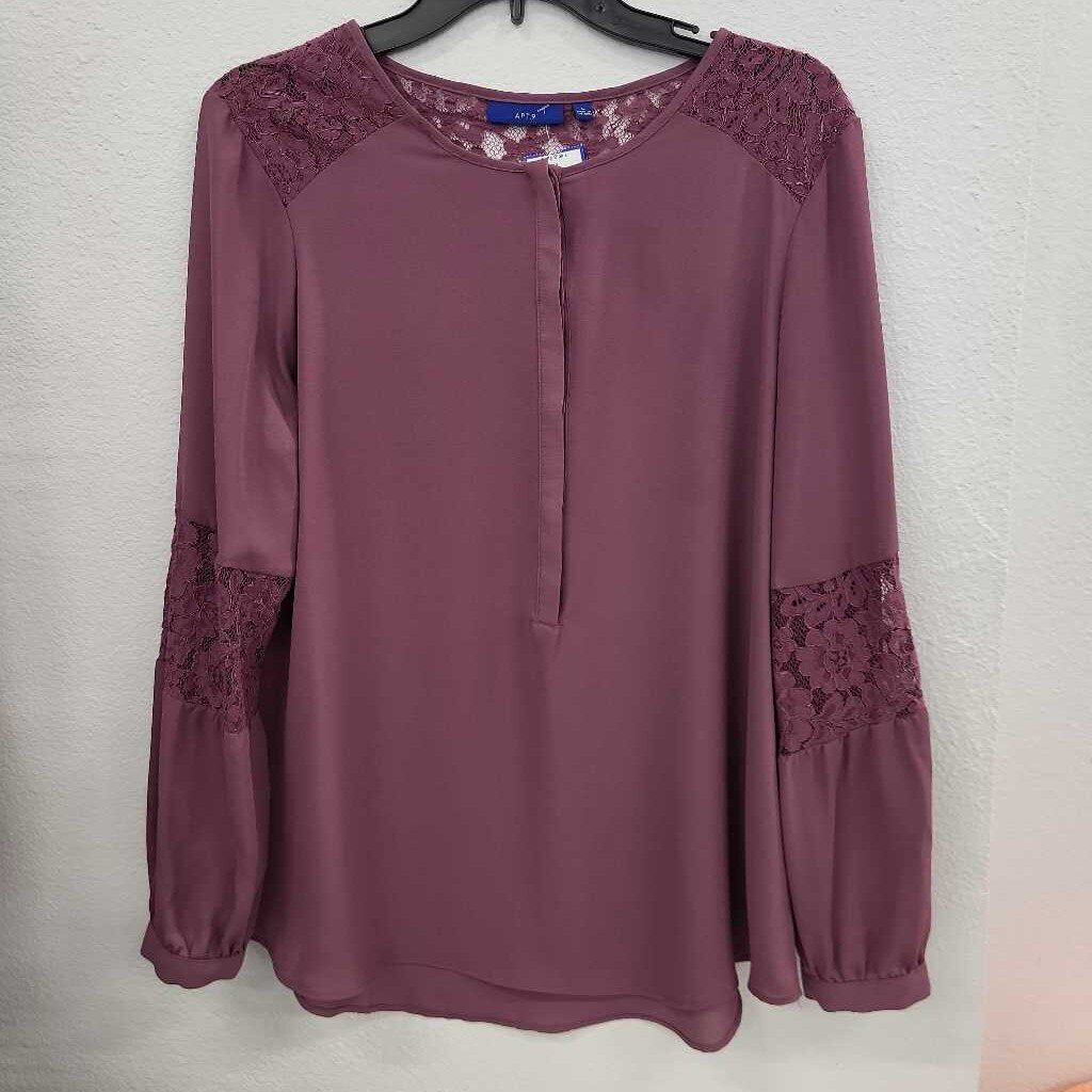 Apt 9 LS Sheer Top
