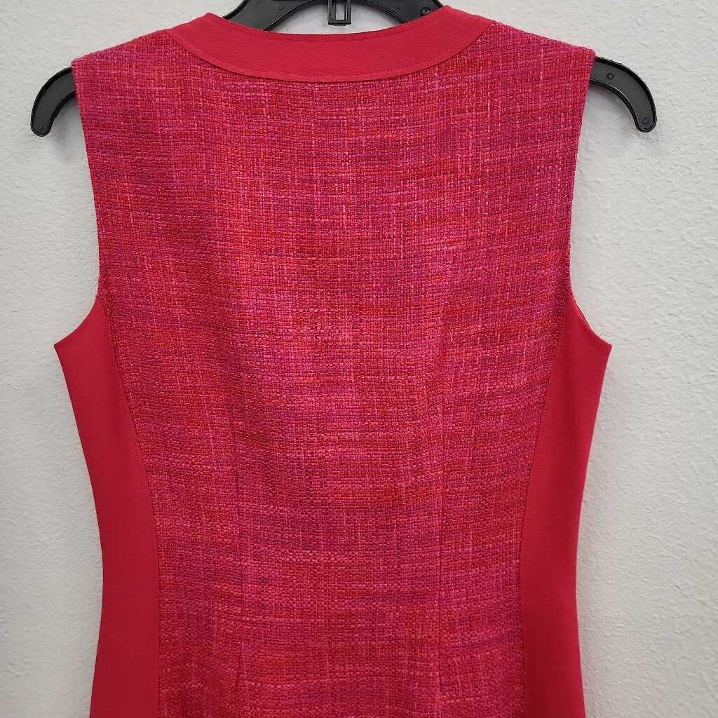 Elie Tahari Front Zipper SL Dress