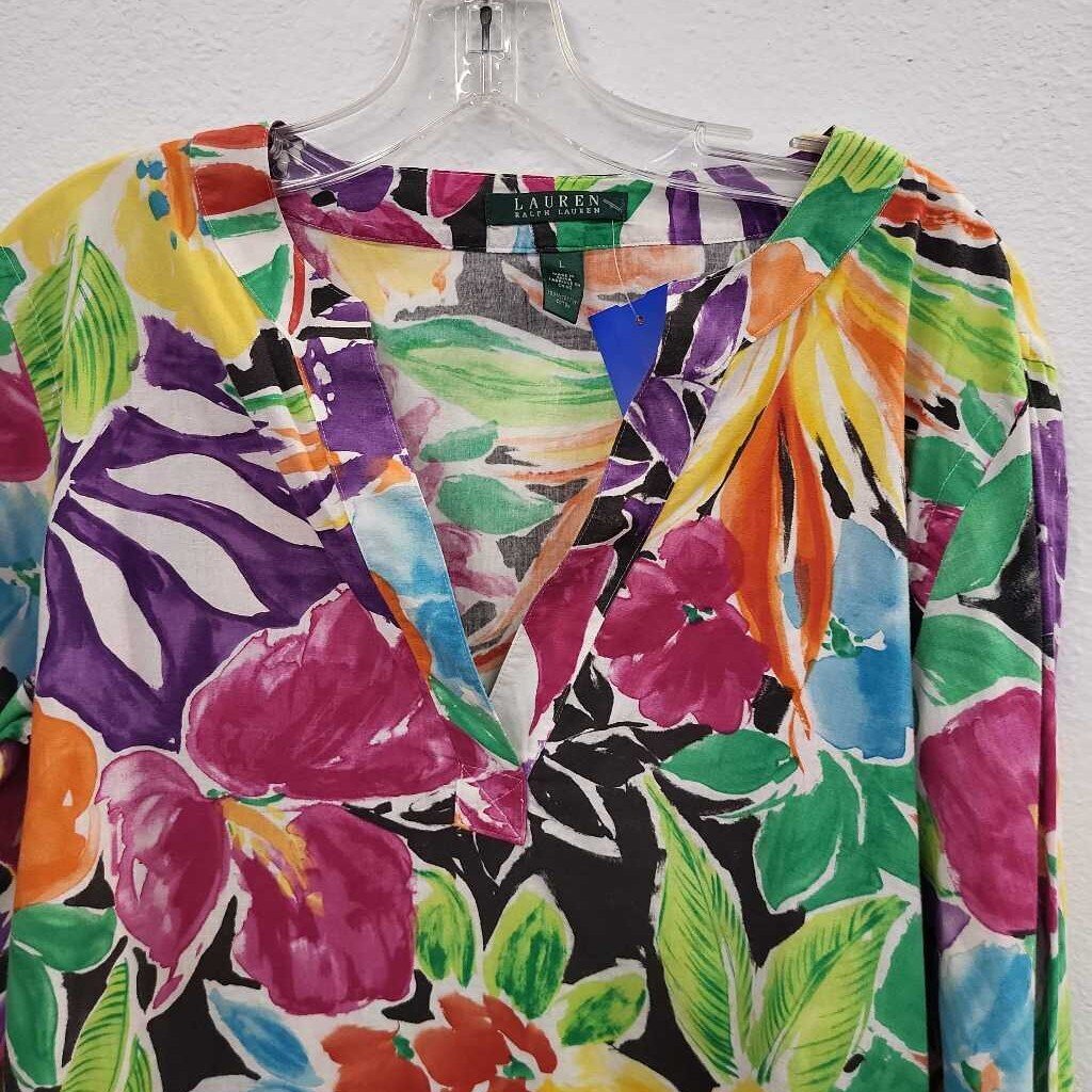 Lauren Ralph Lauren LS Cotton Top