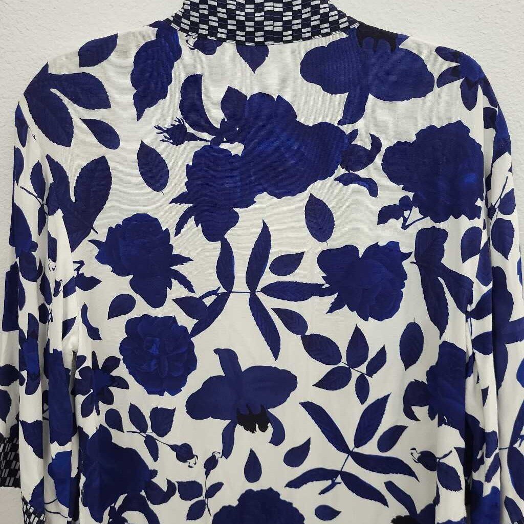 Cabi Floral Print Open Cardi