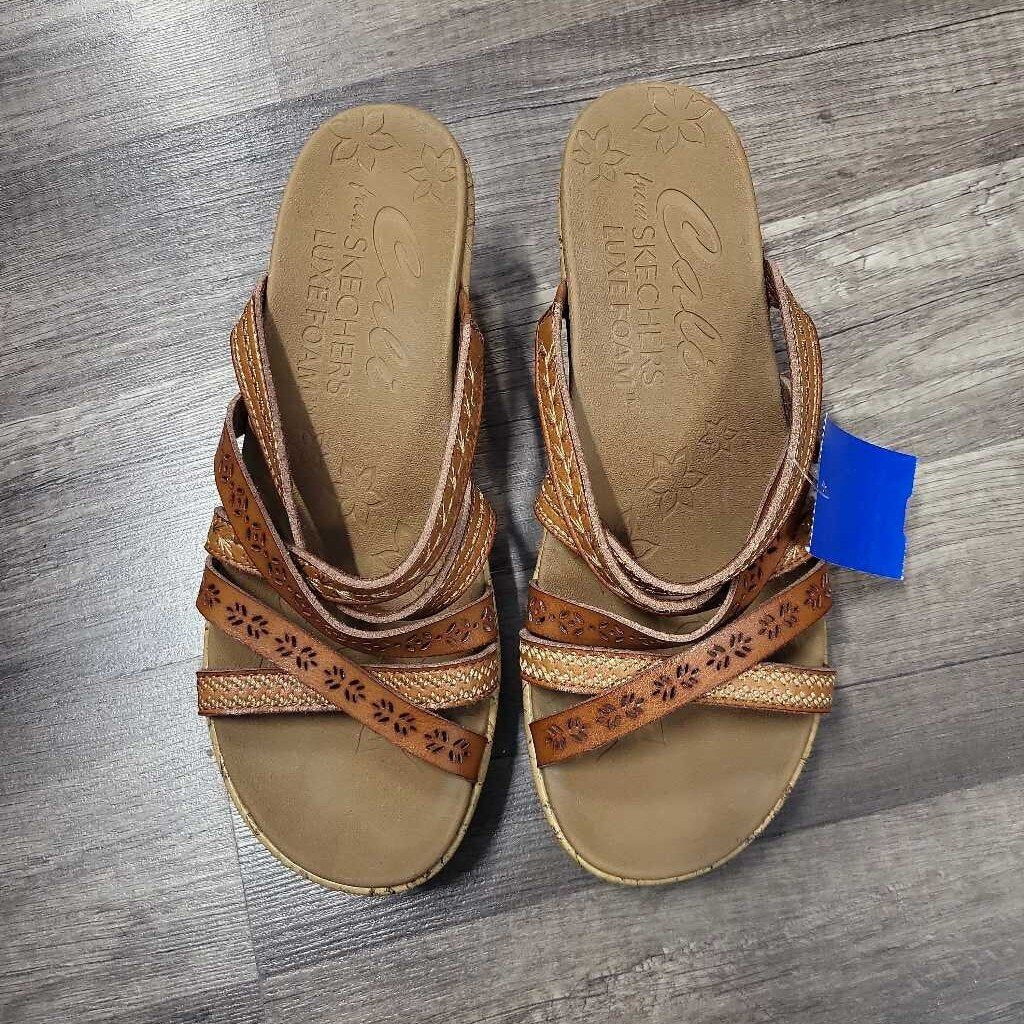 Skechers Luxe Foam Wedges