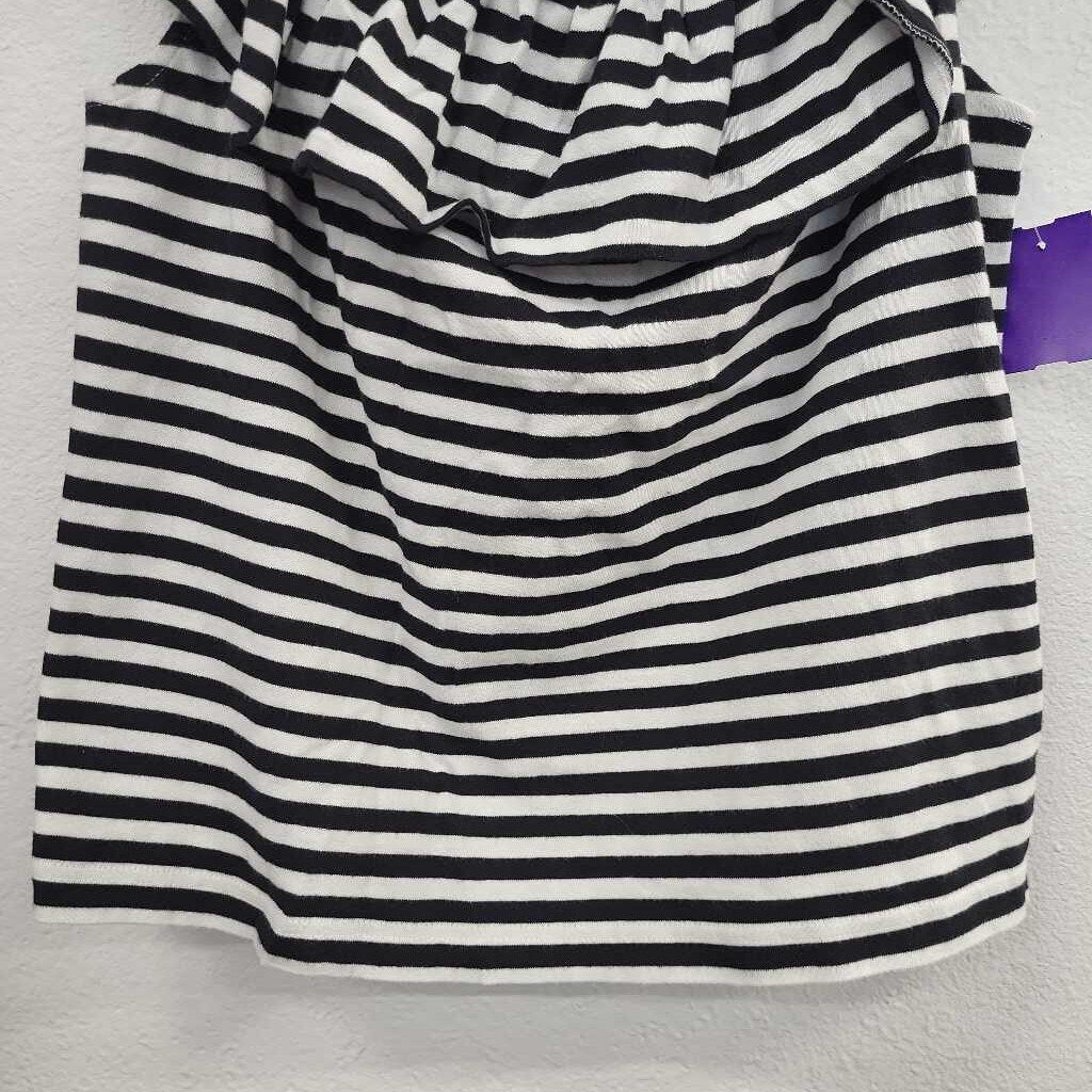 Kate Spade Broome Street Striped Over the Shoulder Top