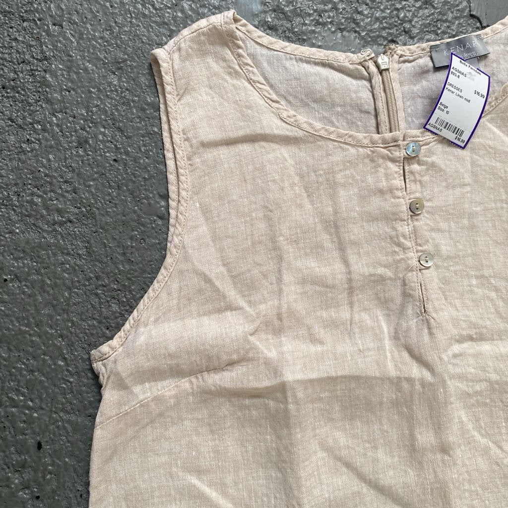 Linen midi