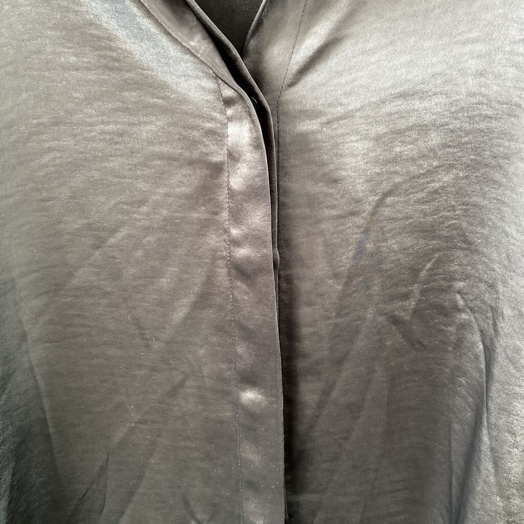 faux satin LS