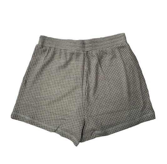 Waffle Button Shorts