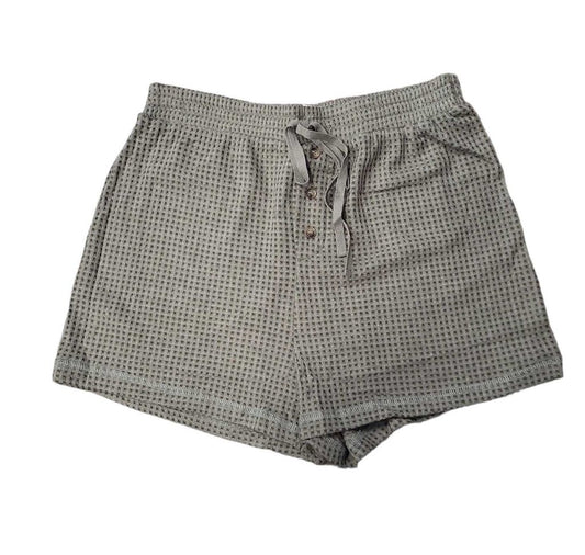 Waffle Button Shorts