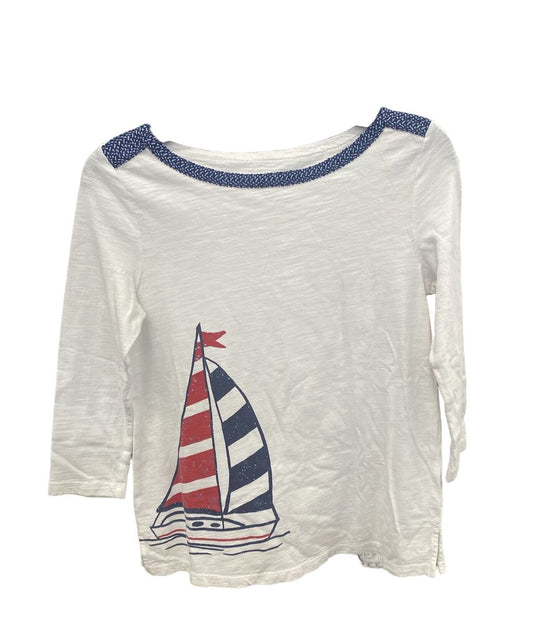 3/4 Slv Sail Boat Print