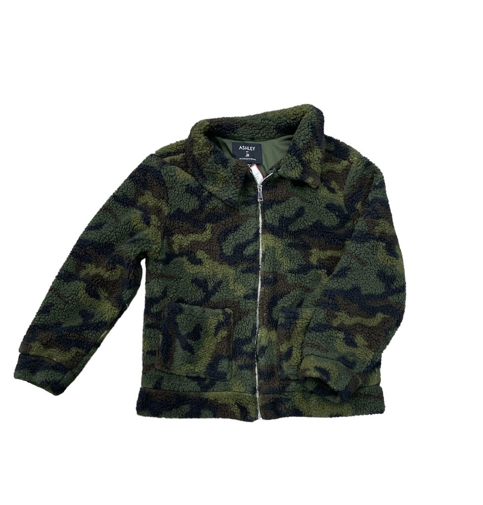 Camo Fleece Zip Up