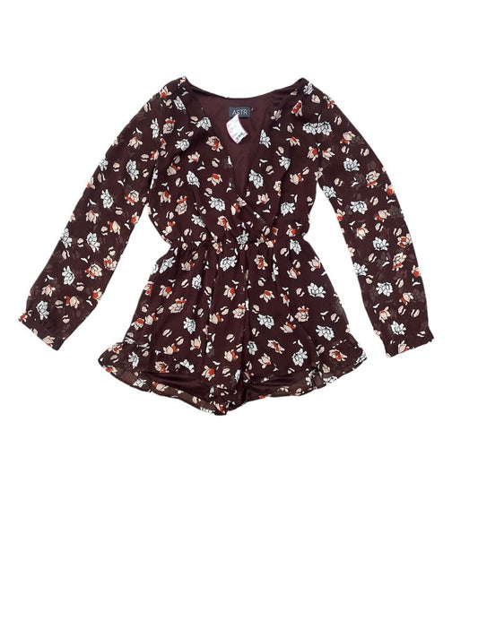Floral Sheer Romper