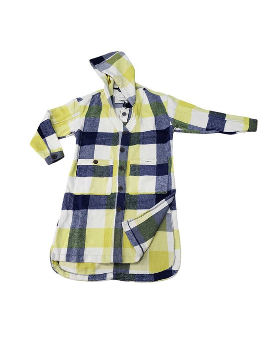 Women's Plaid Oversized Duster Shacket