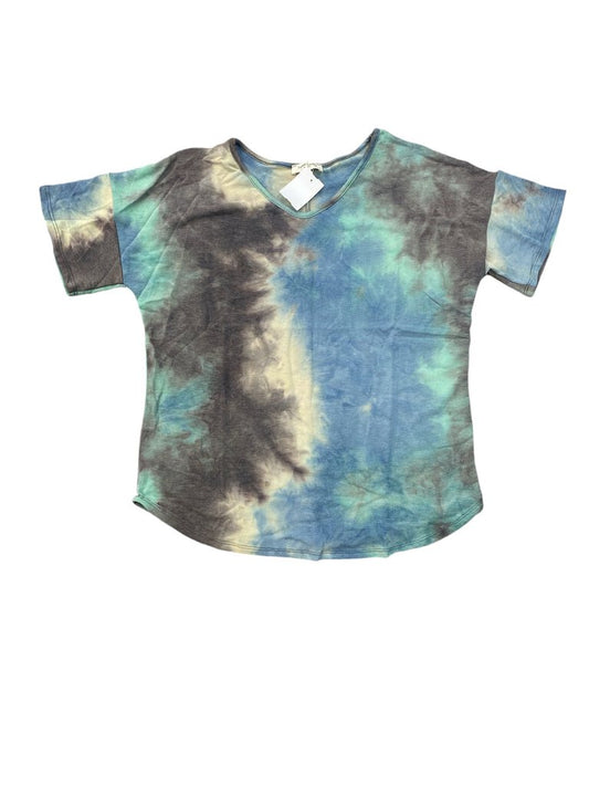 Tie Dye Short Sleeved Top