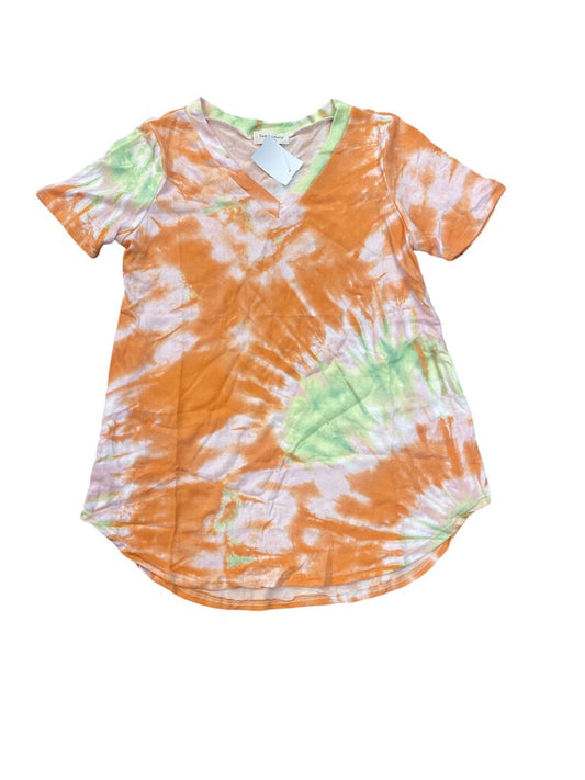 Tie Dye Short Sleeved Top