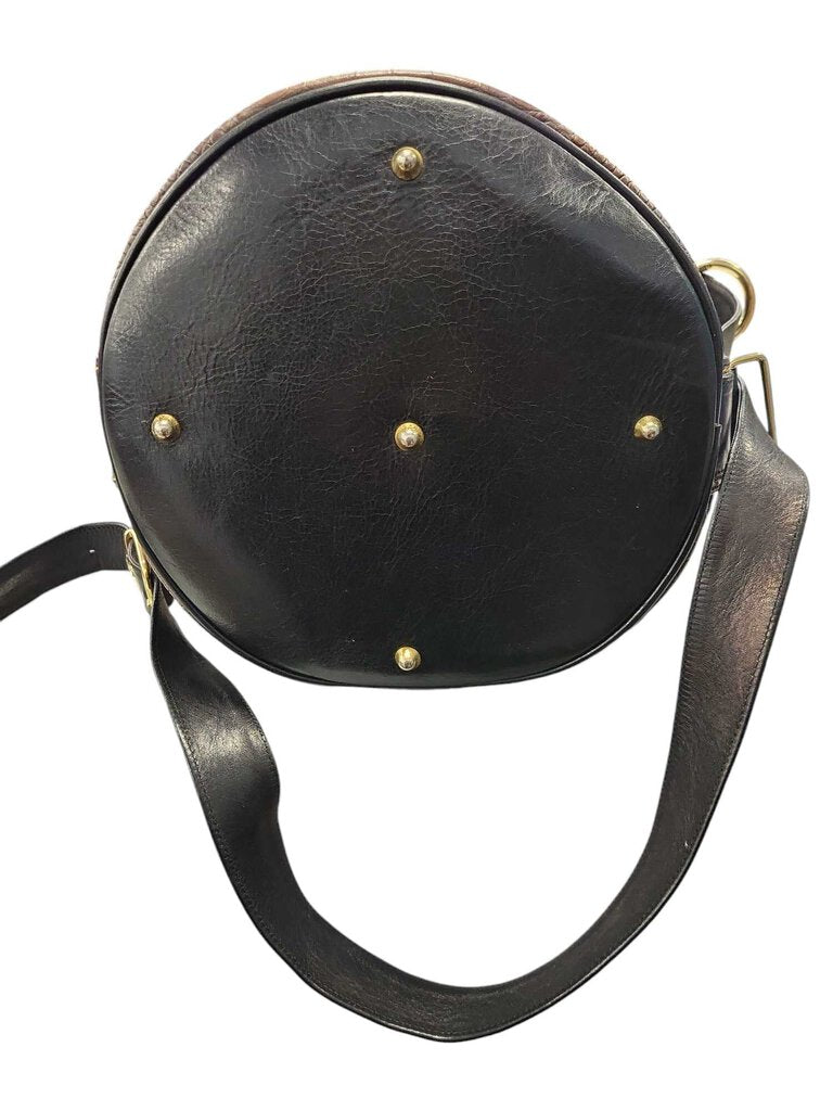 Italian Large Leather Bucket Bag