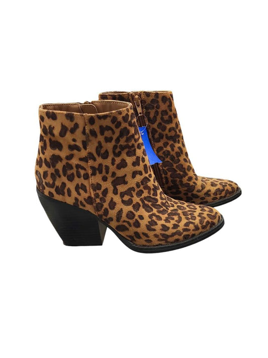 Animal Print Boots