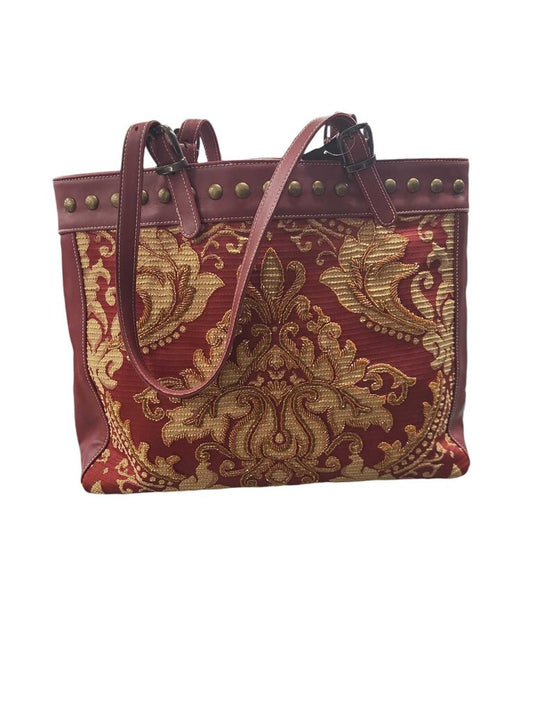 Vintage Bead Design Tote