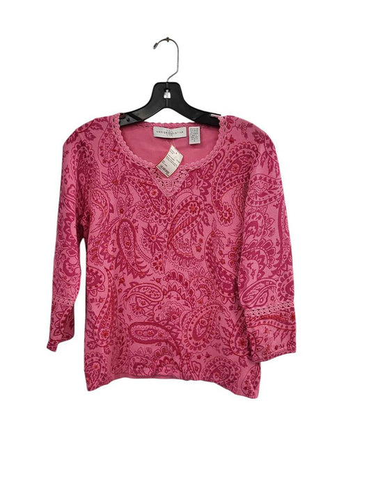 Marisa Christina Pink Paisley Top