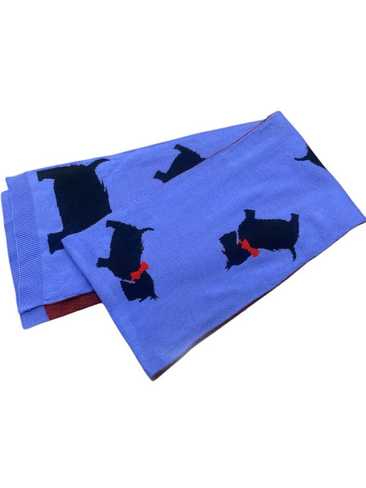 Scottish Terrier Print Scarf