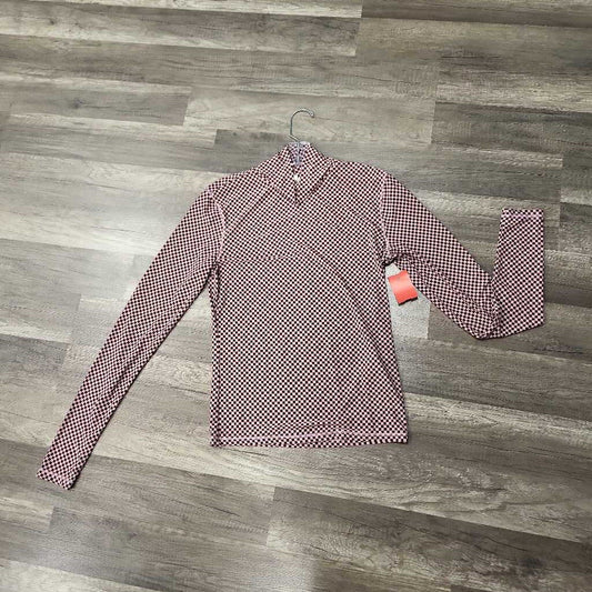 Turtle Neck Checkered LS